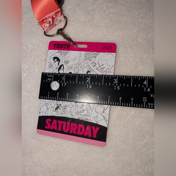 FanExpo Philadelphia 2023 Youth Lanyard and Badge Pre-owned - Picture 4 of 7